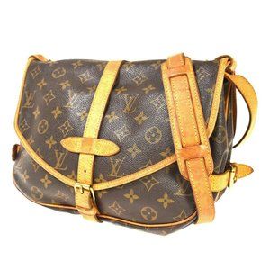 Auth Louis Vuitton Saumur 30 Crossbody #34874L42B